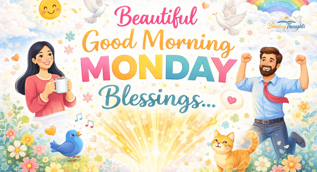 Beautiful Good Morning Monday Blessings