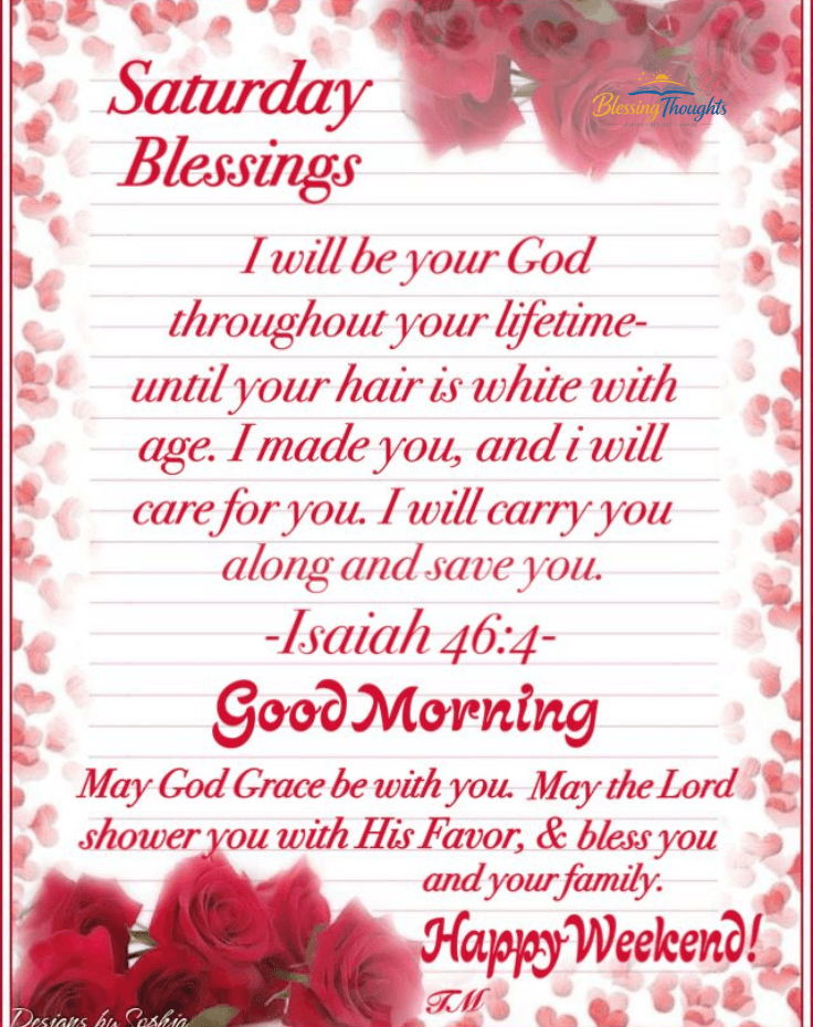 Beautiful Saturday Wishes & Greetings to Share