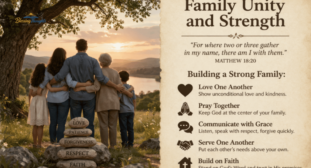 Blessings of a United Family in Christ