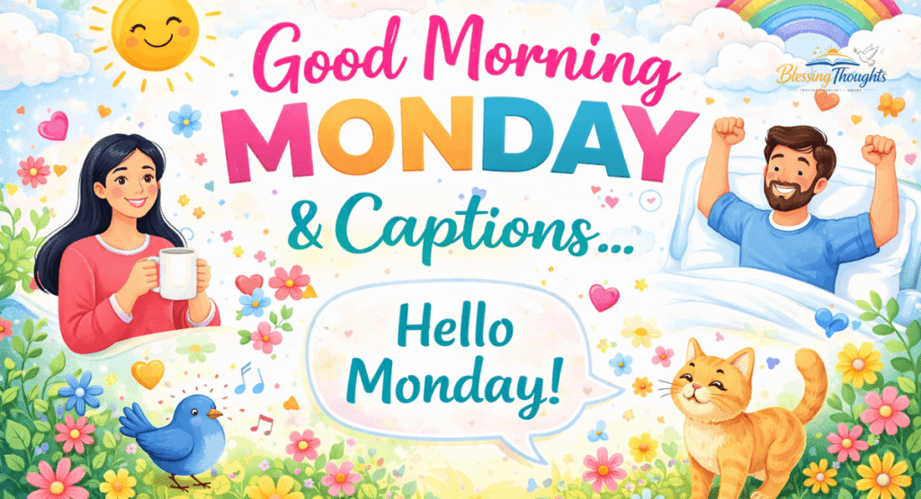 Good Morning Monday Images & Captions