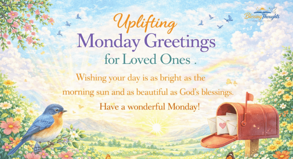 Uplifting Monday Greetings for Loved Ones