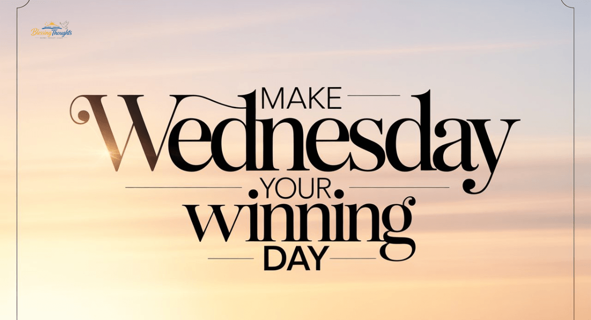 Wednesday Inspirational Quotes & Blessings (Good Morning Motivation Guide)