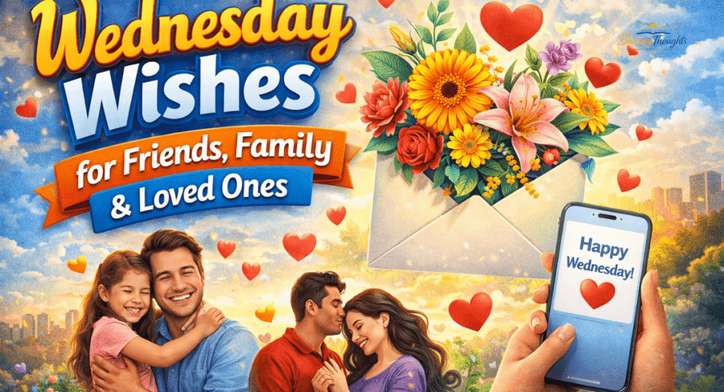 Wednesday Wishes for Friends, Family & Loved Ones
