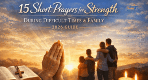 short prayer for strength during difficult times