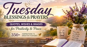 Tuesday blessings and prayers quotes 2026 with images