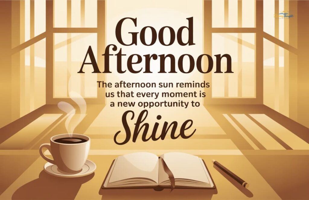 Inspirational good afternoon blessings and prayers to stay motivated.