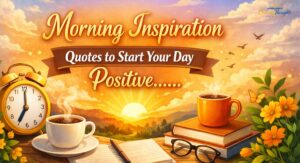 Morning inspiration quotes for a productive day.
