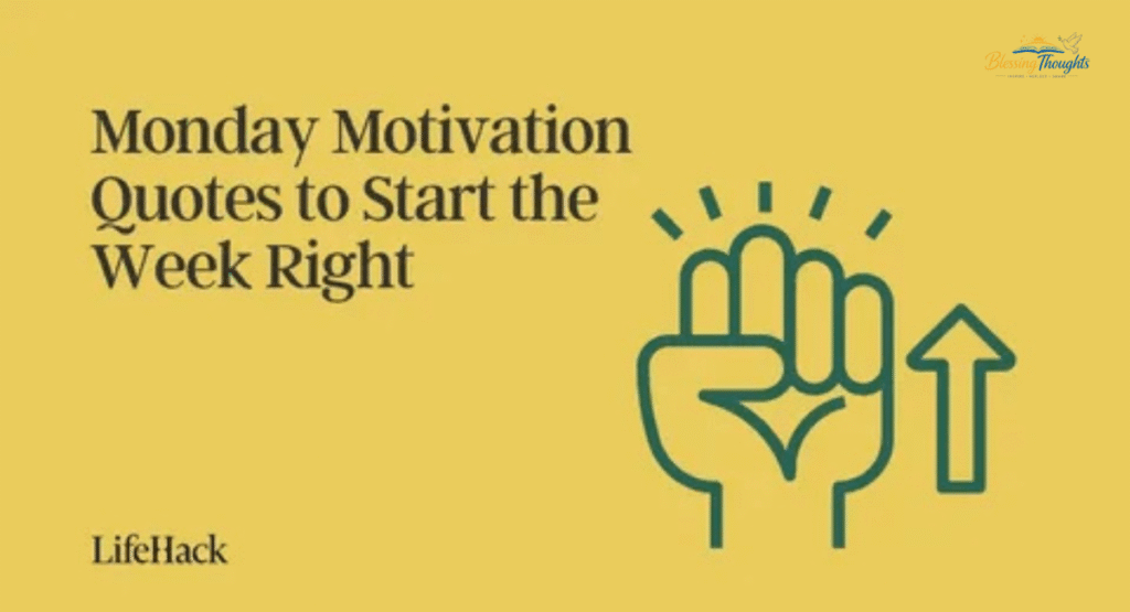 Monday motivation tips to start your week with energy and positive mindset.