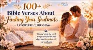 A complete guide featuring 100 Bible verses about finding your soulmate and trusting God's timing.