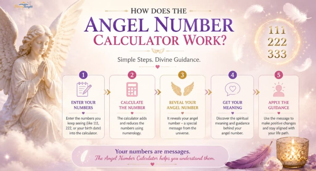 How to use the Angel Number Calculator step-by-step guide